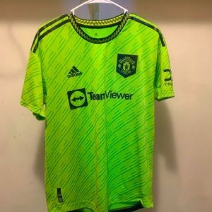 Authentic 23/24 Man United Third Kit Player Version